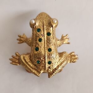 Gold Frog Binder Clip